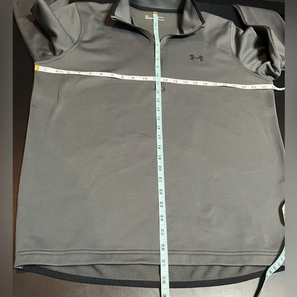 Under Armour Gray Zip Pullover - Picture 5 of 9